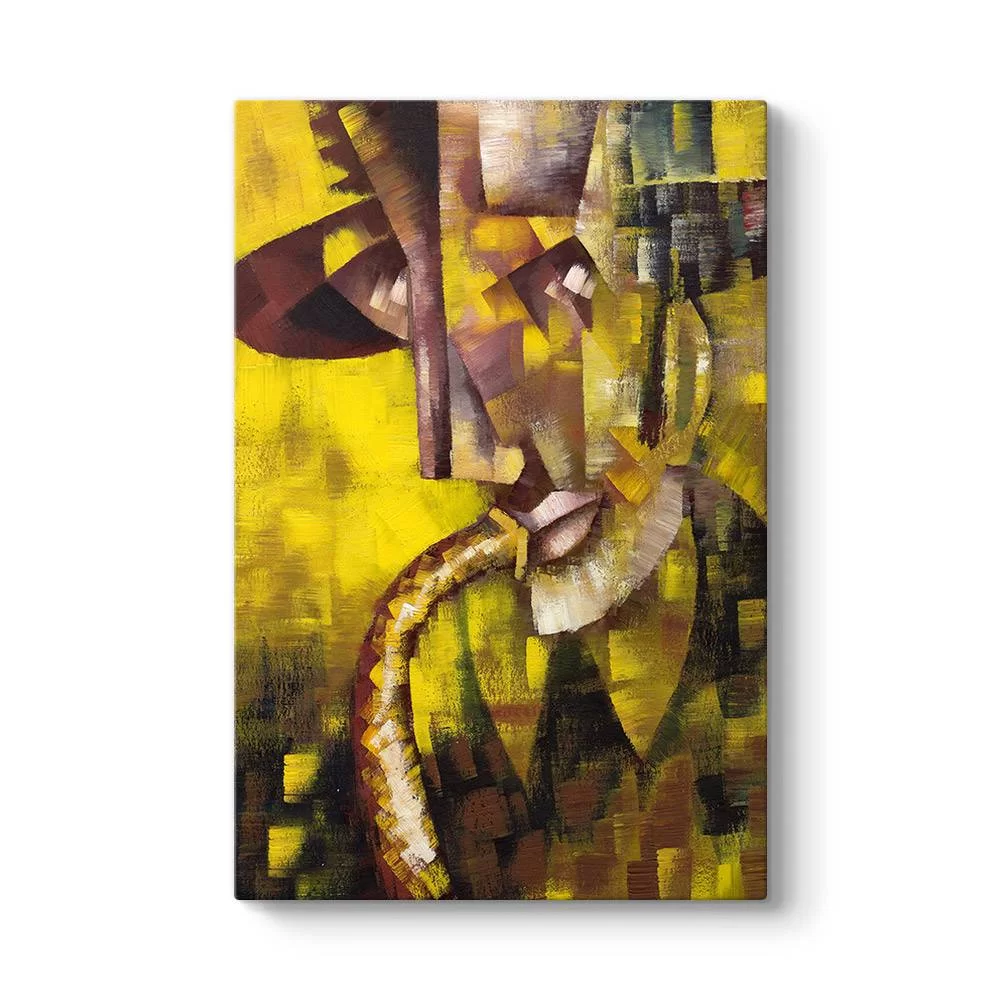 Abstract Saksafon Tablo - Model 2